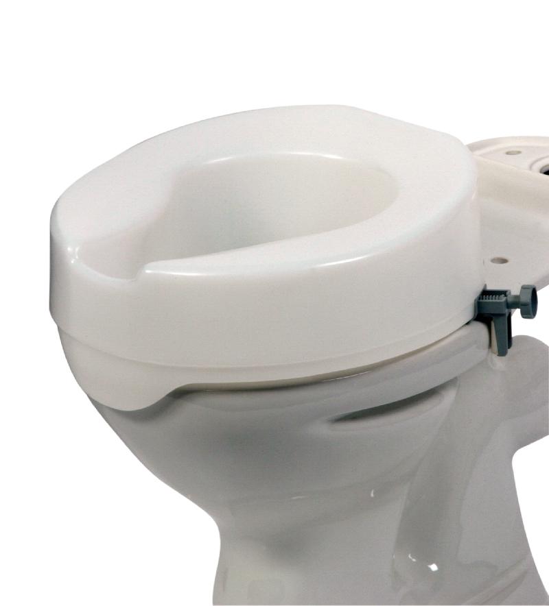 Ashby raised toilet seats with easy fittings 5, 10 & 15cm