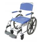 Self propelling commode & shower chair